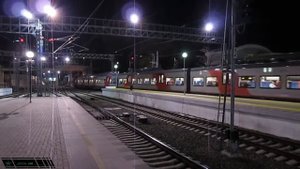 "Ласточка" ЭС1-043 и ЭС1-041 Олимпийский Парк - Сочи