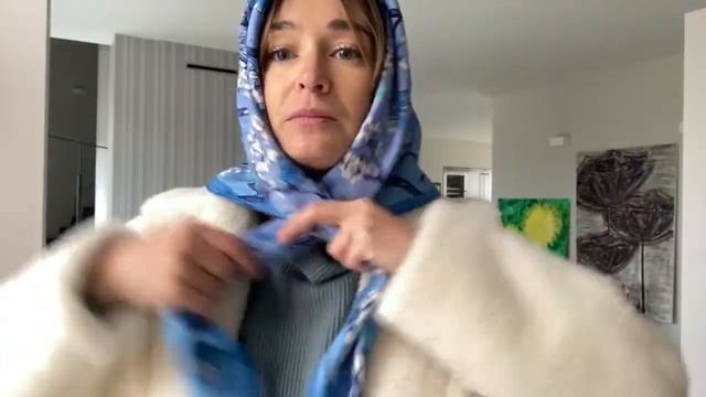 Как красиво завязать платок