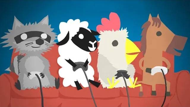 Ultimate Chicken Horse _ Играем без мата 3 _ Белка, Monster, Перчик и Катя