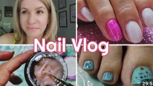 #Nail влог 63 У клиентки всё поломалось 🤭Гель желе и суфле, в чём разница #влогимастера