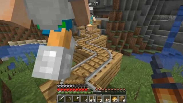 ЛЕТНЕЕ ВЫЖИВАНИЕ В МАЙНКРАФТ | # 17 | ЖЕЛЕЗНАЯ ДОРОГА В ШАХТУ | ВАНИЛЬНОЕ ВЫЖИВАНИЕ В MINECRAFT смотреть онлайн