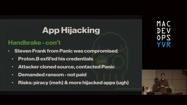 MDOYVR17 - Pepijn Bruienne - Securing Mac DevOps смотреть онлайн