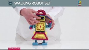 Magformers Магформерс Магнитный конструктор Walking Robot Шагающий робот с 3 лет