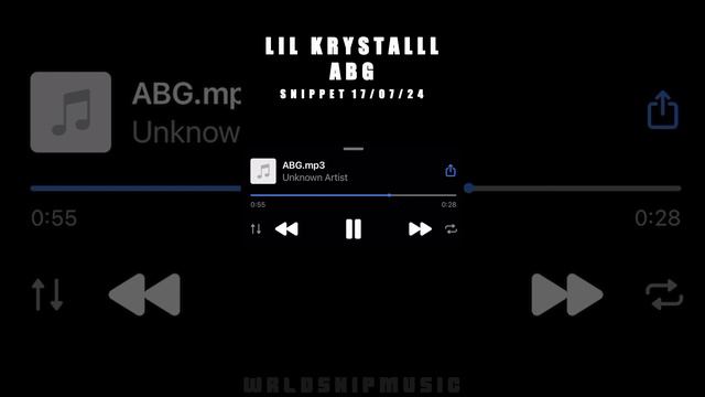 LIL KRYSTALLL - ABG (SNIPPET | 17/07/24)