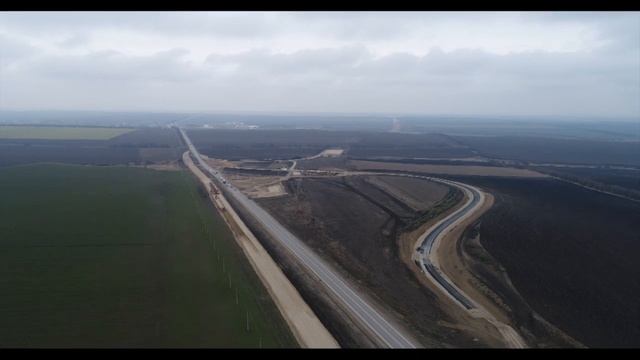 Новый участок трассы «Кавказ» на границе Ставрополья и КБР смотреть онлайн