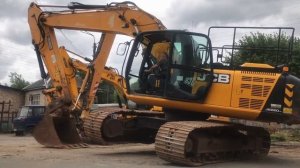 Как проверить работоспособность гусеничного экскаватора JCB 220LC