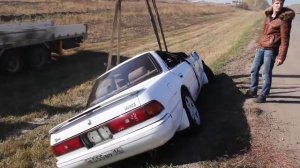 Toyota Mark II GX81 CRASH