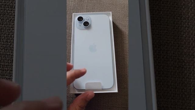 Iphone 15 Plus Blue Unboxing #iphone15plus