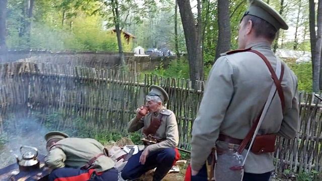 Казачья песня на реконструкции в Кронштадте смотреть онлайн