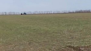 Прикорневая подкормка озимой пшеницы селитрой МТЗ 892 та сеялка СЗ-3.6 и ГАЗ 3309