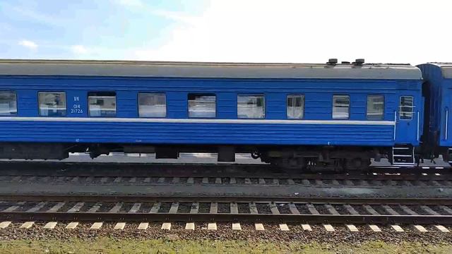 Выезжаем из Гродно на поезде (Полесский парк) смотреть онлайн