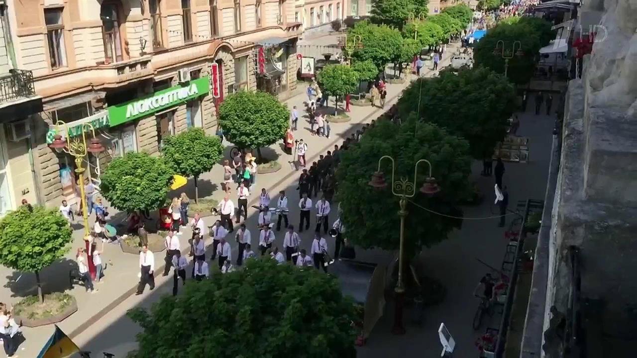Марш украинских националистов состоялся в Ивано-Франковске