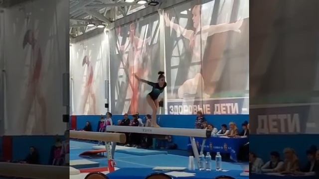 Nelli Audi (RUS) balance beam - 2022 Moscow championships