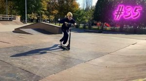 Полсотни трюков на самокате / топ 50 трюков на самокате для начинающих