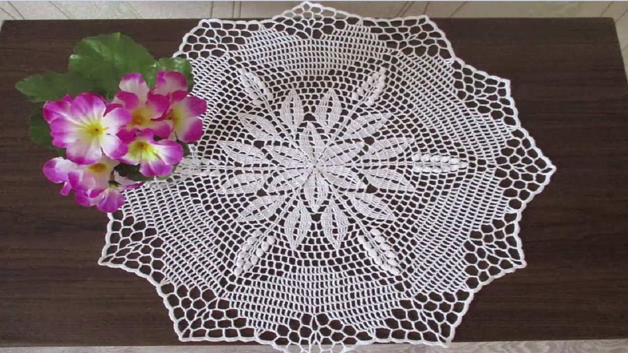 САЛФЕТКА КРЮЧКОМ - НЕЖНАЯ И АЖУРНАЯ (ЧАСТЬ 2) смотреть онлайн