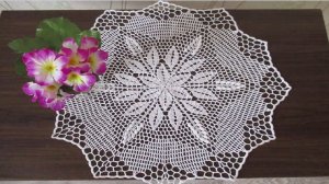 САЛФЕТКА КРЮЧКОМ - НЕЖНАЯ И АЖУРНАЯ (ЧАСТЬ 2)