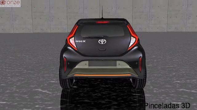 Toyota Aygo X, 2022, 3d model смотреть онлайн