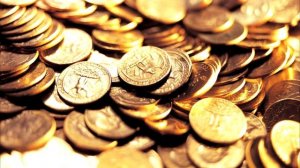 Звуки монет, звук копилки, звон