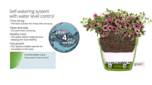 Саксии с напоителна система SANTINO смотреть онлайн