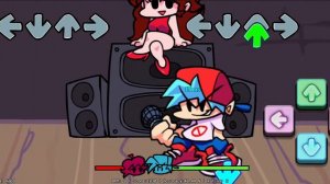 первый раз играю в FNF на туториал