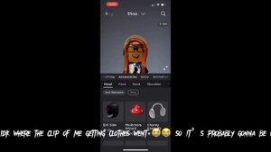 Roblox shopping spree on my alt ( 400 robux ) check description !!