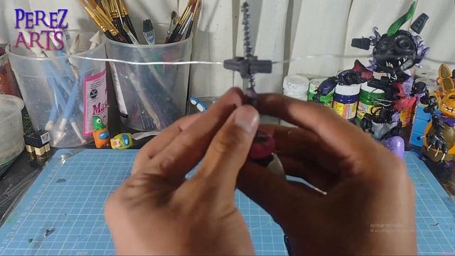 Como hacer a RUIN GLAMROCK CHICA en plastilina  Perez Arts