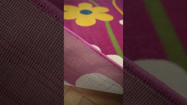 Недорогой синтетический ковер Rio Merinos 1021-Purple смотреть онлайн