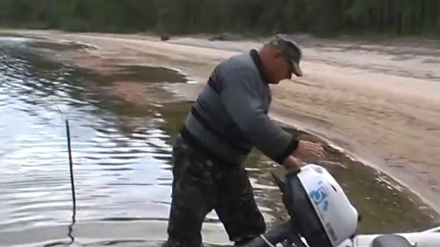 Наша первая рыбалка на оз. Пистоярви, август 2013 смотреть онлайн