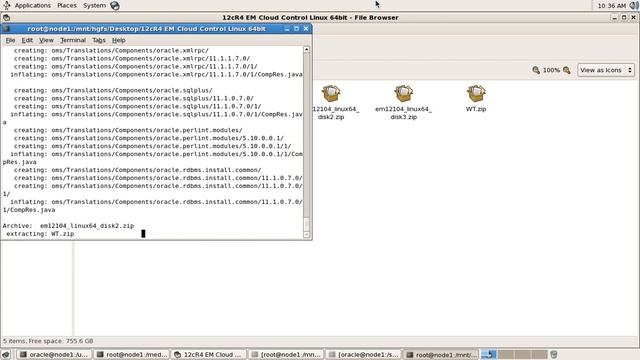 OEM 12cR5 cloud control installation on Linux 5 step by step part1 смотреть онлайн