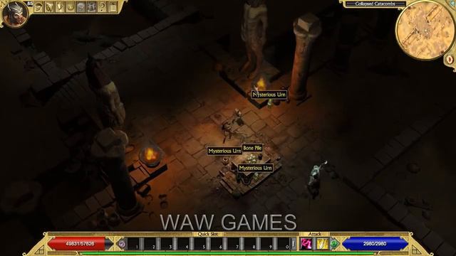 TITAN QUEST ETERNAL EMBER find imhotep in the temple district смотреть онлайн