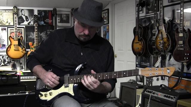 1967 Tokai 100S Guitar Demo смотреть онлайн