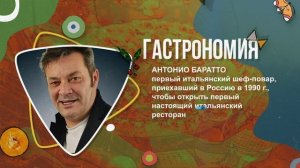 Открывающее видео к гастротеатру с Антонио Баратто