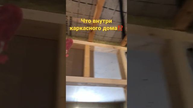 Что внутри стен каркасного дома?!