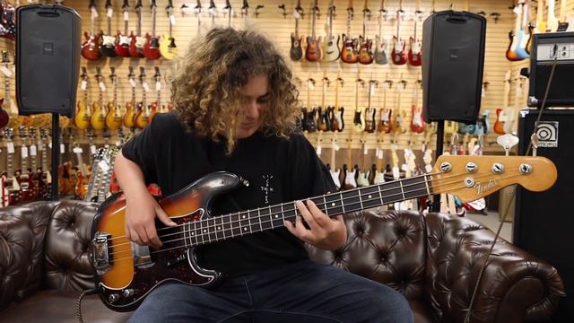 Guitar of the Day: 1966 Fender Precision Bass | 13-years-old Elie Samouhi at Norman's Rare Guitars смотреть онлайн
