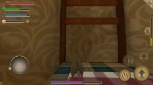 показываю где находятся все части мышеловки в симулятор мыши