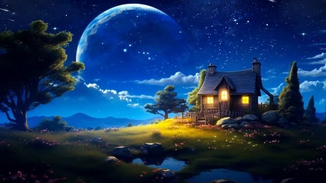 SUEÑO PROFUNDO Música para dormir Rápido,  Música Relajante para Aliviar el Estrés, Deja de pensar