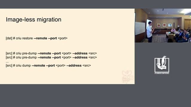 LPC2019 - Containers & Checkpoint/Restore - MC смотреть онлайн