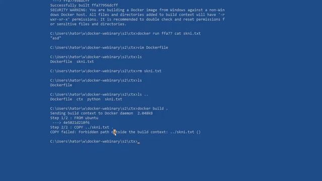 Build Context - Kurs Dockera odcinek 8 смотреть онлайн