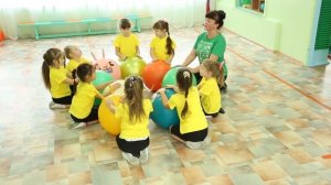 Фитбол гимнастика в детском саду