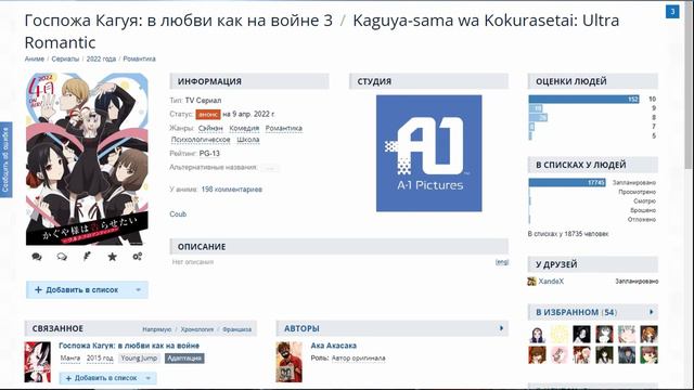 Выбираем аниме на канал из весенних онгоингов, ситуация с бусти