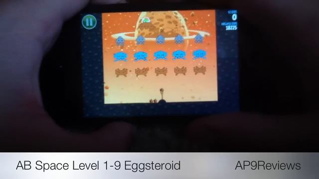 Angry Birds Space Eggsteroid #1 Level 1-9 смотреть онлайн
