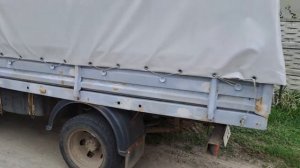 обзор ГАЗ - 3302 ГАЗель с Бортами Сёрого цвета