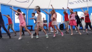 Танцевальная визитка 4 отряда, Контакт-лето 2014