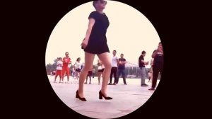 Shuffle in heels!!!!   Шаффл на каблуках..!!!! Цинцин!!!! Поёт -- Ахан Отыншиев - Шудын бойында!!!!