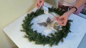 КАК СДЕЛАТЬ НОВОГОДНИЙ ВЕНОК. DIY