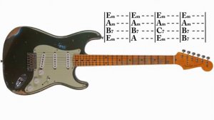 Slow Blues Jam In E Minor _ Guitar Backing Track 75Bpm