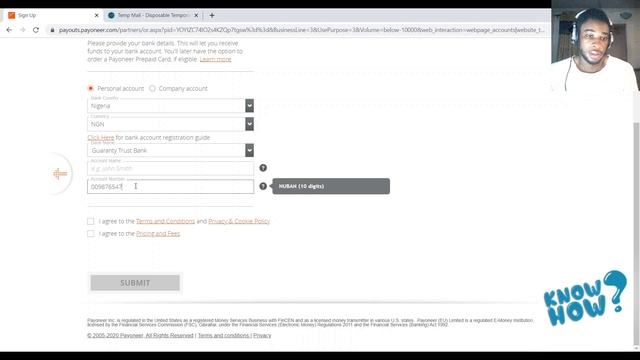 Payoneer - How to CREATE a USA Bank ACCOUNTS in Nigeria using Payoneer смотреть онлайн