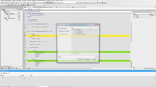 B&R Automation Studio - Debug Tools Watch Trace Debugger