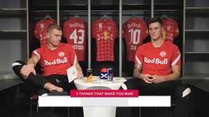 "3 things that make me mad? You!" | ⏰🤯 5 Second Challenge with Rasmus Kristensen & Benjamin Sesko