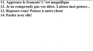 Французский по плейлистам. Урок 8.1. Практика